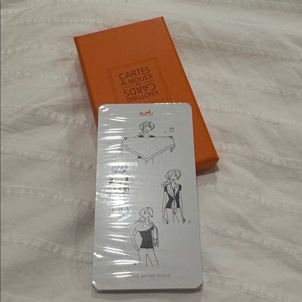 Hermès Knotting Card Set, sealed new in box ✨ - Picture 5 of 7